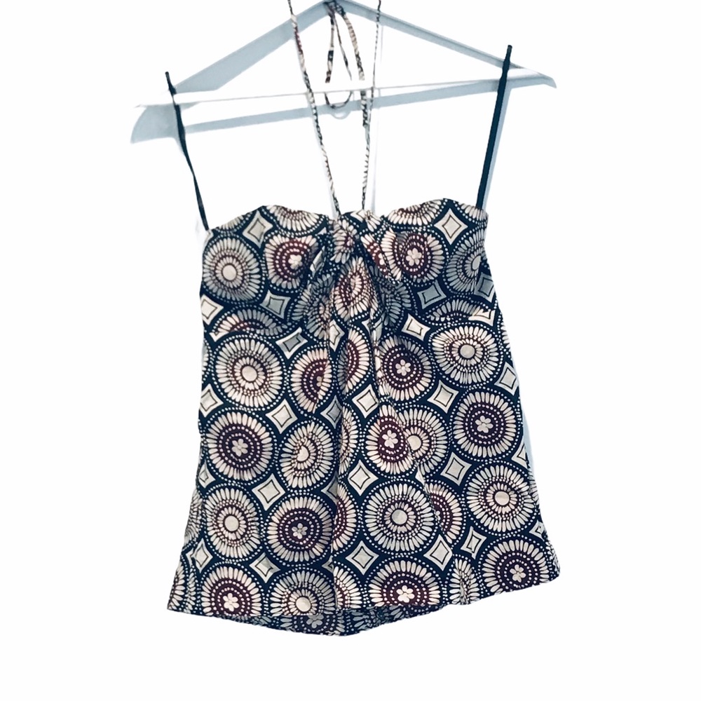 Michael Kors halter pattern top Sz 2P